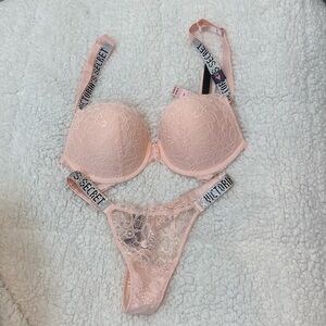 Victoria’s Secret Very Sexy Rhinestone Bra set